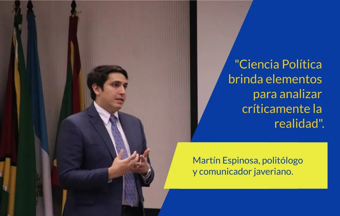 Martin Espinosa politologo