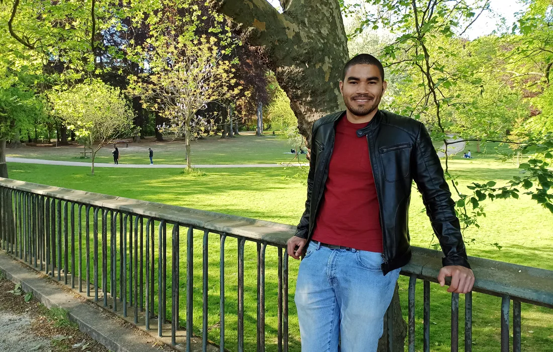 Jesús González, estudiante de Matemáticas Aplicadas que está haciendo su doctorado en Italia