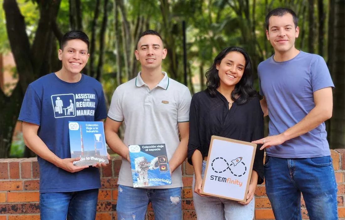 Estudiantes javerianos crean prototipo para incentivar el estudio de carreras STEM en Colombia