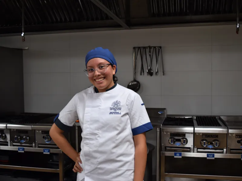 Lina Marulanda, estudiante de Gastronomía y Artes Culinarias